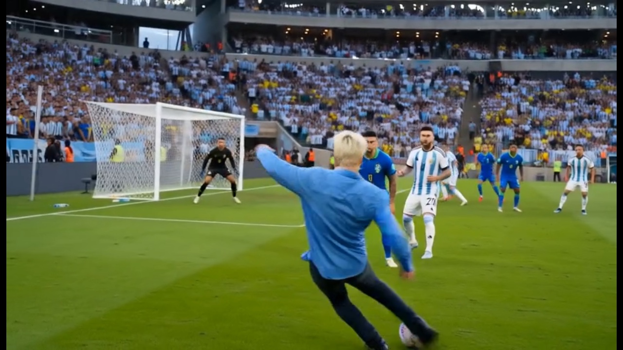 Fan Pitch Invasion